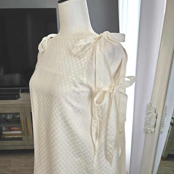 CLUB MONACO tie sleeve blouse - Picture 2 of 7